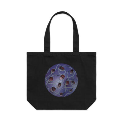 Purple Globe - Homeware - Shoulder Tote Thumbnail