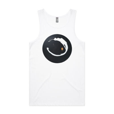 Black Gold White 3 - Mens - Mens Lowdown Singlet Thumbnail