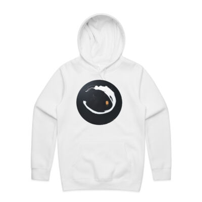 Black Gold White 3 - Womens - Unisex Stencil Hoodie Thumbnail