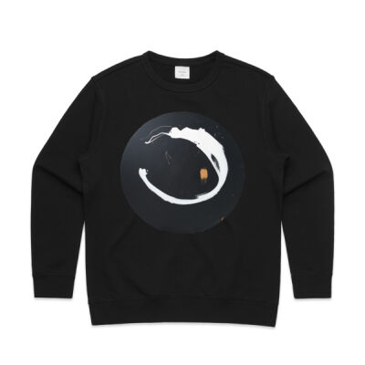 Black Gold White 3 - Womens - Womens Premium Crew Thumbnail