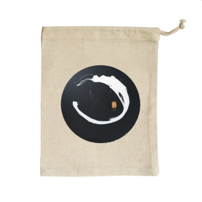 Black Gold White 3 - Homeware - Small Calico Bag Thumbnail