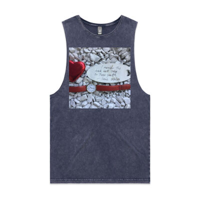 Irene mended these pants - Mens - Unisex Stone Wash Barnard Tank Thumbnail