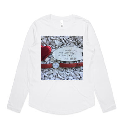 Irene mended these pants - Womens - Womens Curve Longsleeve Tee Thumbnail