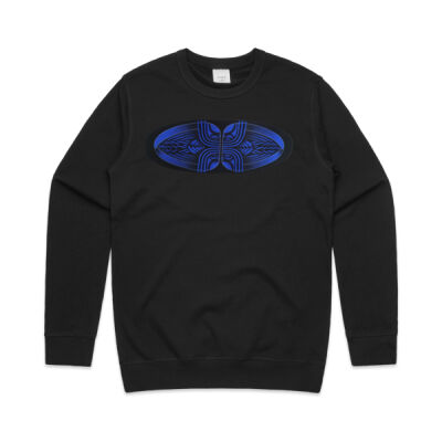 Blue Winding Weave 3 - Mens - Mens Premium Crew Thumbnail