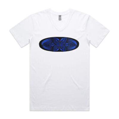 Blue Winding Weave 3 - Mens - Mens Tarmac T shirt Thumbnail