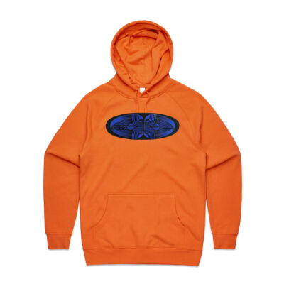 Blue Winding Weave 3 - Womens - Unisex Supply Hood Thumbnail