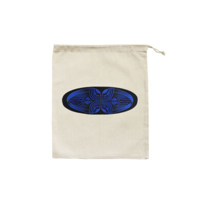 Blue Winding Weave 3 - Homeware - Christmas Eve Bag Thumbnail