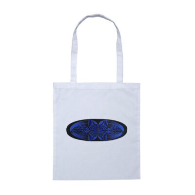 Blue Winding Weave 3 - Homeware - Tote Bag Thumbnail