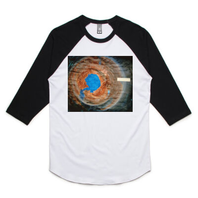 Holding Pattern 1 - Mens - Unisex Raglan Tee Thumbnail