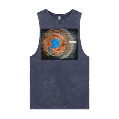 Holding Pattern 1 - Mens - Unisex Stone Wash Barnard Tank Thumbnail