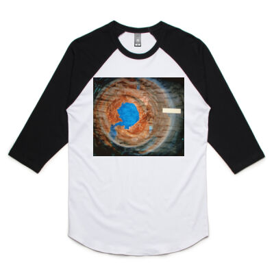 Holding Pattern 1 - Womens - Unisex Raglan Tee Thumbnail