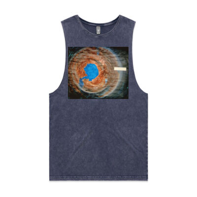 Holding Pattern 1 - Womens - Unisex Stone Wash Barnard Tank Thumbnail