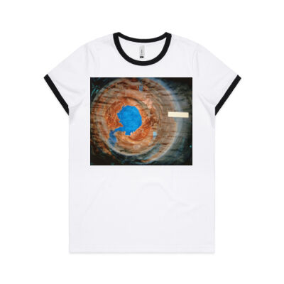 Holding Pattern 1 - Womens - Womens Ringer Tee Thumbnail