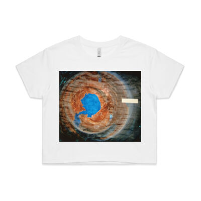 Holding Pattern 1 - Womens - Womens Crop Tee Thumbnail