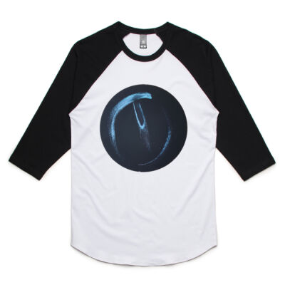 Black Blue - Mens - Unisex Raglan Tee Thumbnail