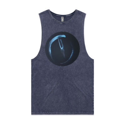 Black Blue - Womens - Unisex Stone Wash Barnard Tank Thumbnail