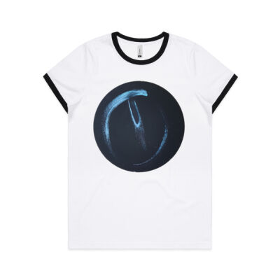 Black Blue - Womens - Womens Ringer Tee Thumbnail