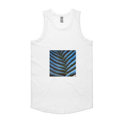 Blue Fronde 1 - Mens - Mens Authentic Singlet Thumbnail