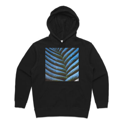 Blue Fronde 1 - Womens - Womens Premium Hood Thumbnail