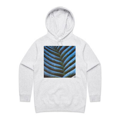 Blue Fronde 1 - Womens - Womens Supply Hood Thumbnail