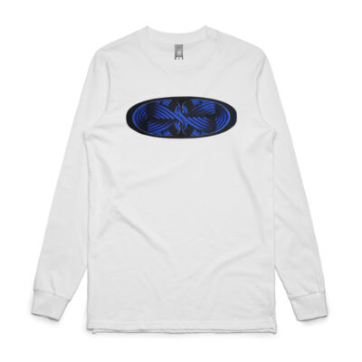 Blue Winding Weave 4 - Mens - Mens Base Longsleeve Tee Thumbnail