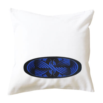Blue Winding Weave 4 - Homeware - Cushion cover Thumbnail