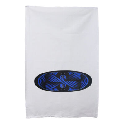 Blue Winding Weave 4 - Homeware - Tea Towel Thumbnail