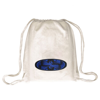 Blue Winding Weave 4 - Homeware - Drawstring Backpack Thumbnail