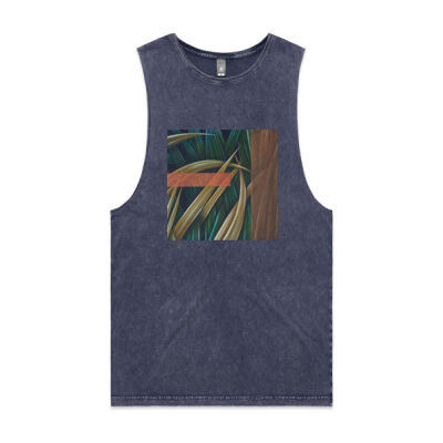 Dark Forest 2 - Mens - Unisex Stone Wash Barnard Tank Thumbnail