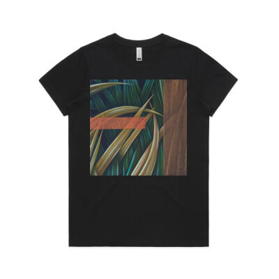 Dark Forest 2 - Womens - Womens Maple Organic Tee Thumbnail