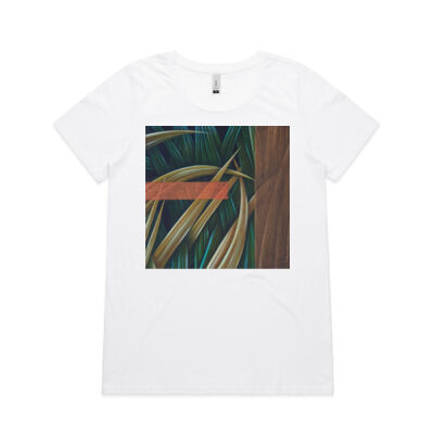 Dark Forest 2 - Womens - Womens Shallow Scoop Tee Thumbnail