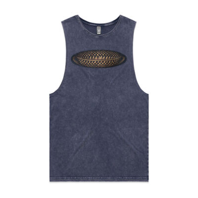 Gold Weave 1 - Mens - Unisex Stone Wash Barnard Tank Thumbnail