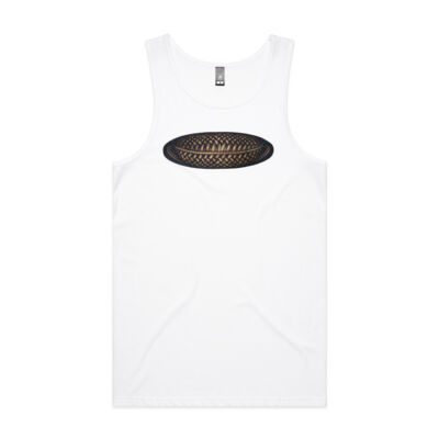 Gold Weave 1 - Mens - Mens Lowdown Singlet Thumbnail
