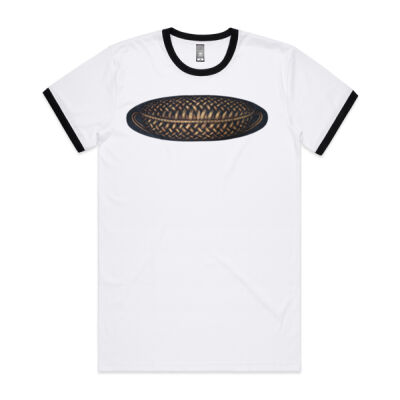 Gold Weave 1 - Mens - Mens Ringer Tee Thumbnail