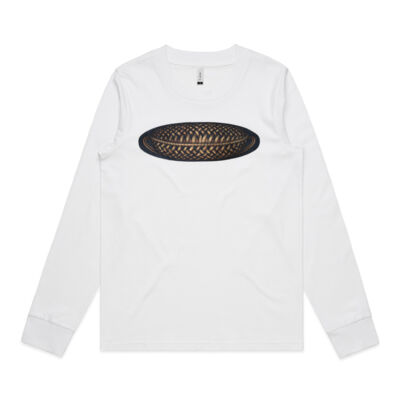 Gold Weave 1 - Womens - Womens Dice Longsleeve Tee Thumbnail