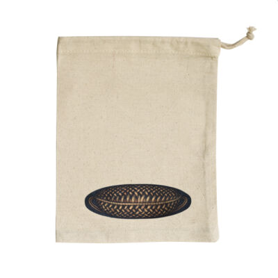 Gold Weave 1 - Homeware - Small Calico Bag Thumbnail