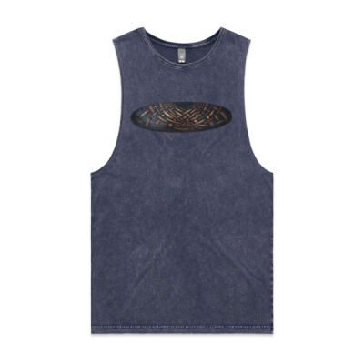 Gold Weave 2 - Mens - Unisex Stone Wash Barnard Tank Thumbnail