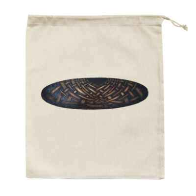 Gold Weave 2 - Homeware - Medium Calico Bag Thumbnail