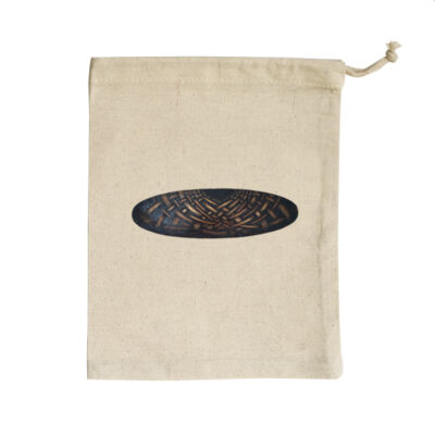 Gold Weave 2 - Homeware - Small Calico Bag Thumbnail