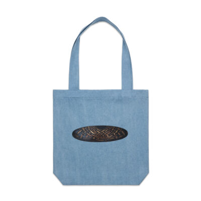 Gold Weave 2 - Homeware - Denim Carrie Tote Thumbnail