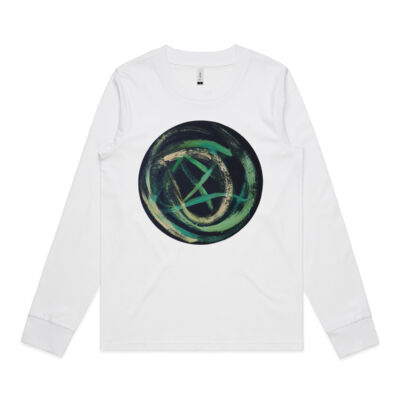 Green Ribbon - Womens - Womens Dice Longsleeve Tee Thumbnail