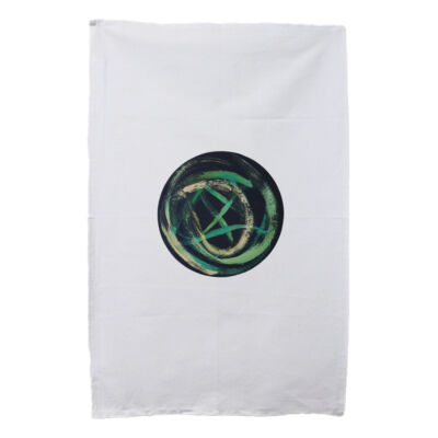 Green Ribbon - Homeware - Tea Towel Thumbnail