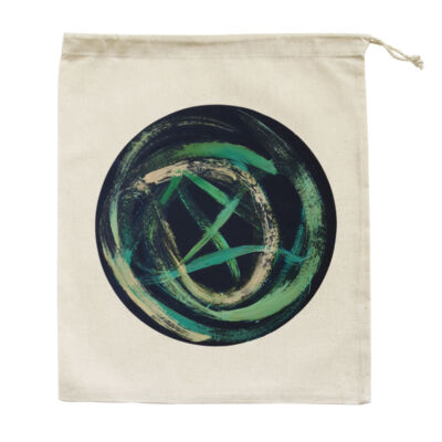 Green Ribbon - Homeware - Medium Calico Bag Thumbnail