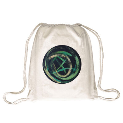 Green Ribbon - Homeware - Drawstring Backpack Thumbnail