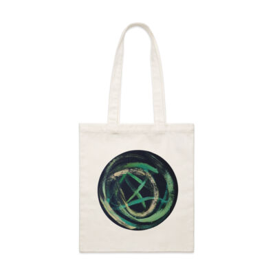 Green Ribbon - Homeware - Parcel Tote Thumbnail