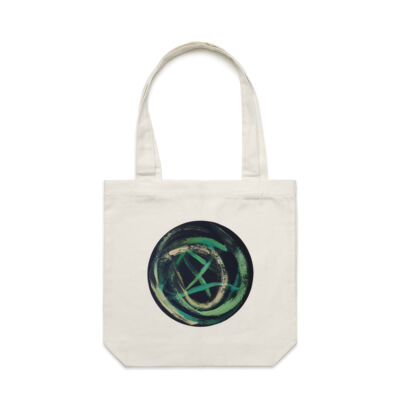 Green Ribbon - Homeware - Carrie Tote Bag  Thumbnail