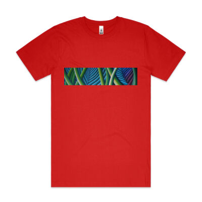 Tropical Forest 1 - Mens - Mens Block T shirt Thumbnail