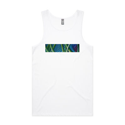 Tropical Forest 1 - Mens - Mens Lowdown Singlet Thumbnail