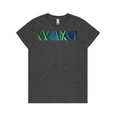 Tropical Forest 1 - Womens - Womens Faded Tee Thumbnail