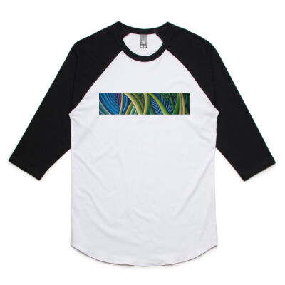 Tropical Forest 2 - Womens - Unisex Raglan Tee Thumbnail
